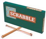 Scrabble Classic with FREE Deluxe Wooden Turntable - Amazon Exclusive