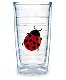 Tervis Tumbler Ladybug 16-Ounce Double Wall Insulated Tumbler, Set of 4