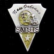 NEW ORLEANS SAINTS OFFICIAL LOGO COLLECTORS LAPEL PIN
