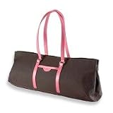 Crescent Moon Santa Monica Yoga Bag (Brown/Pink)
