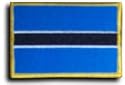 Botswana - Country Rectangular Patches