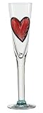 Kosta Boda Hearts Flute