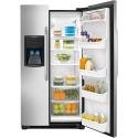 Frigidaire FFHS2622MS 26 Cu. Ft. Side-by-Side Refrigerator - Stainless Steel