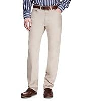 Blue Harbour Flat Front Straight Fit Trousers