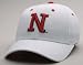 Nebraska Cornhuskers ''N'' White ZH Flex Fit Hat