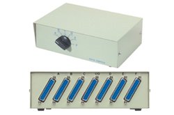DB25 6 Way Switch Box, Switch Type: A/B/C/D/E/