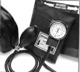 Professional Aneroid Sphygmomanometer Blood Pressure Kit with Large Adult Cuff, by Lumiscope - 1 ea