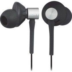 Sony Style Studio Sound Quality Stereo Headphones in Black (Model# MDR-EX85LP)