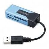 CCS10352 - Hub/Memory Card Reader,USB 2.0,Cable Included,BK/SR