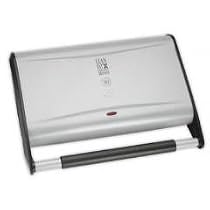 George Foreman 13184 Anniversary Grill with sloped grill design and floating hinge - cooks up to 10 portions