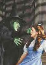 Witch Menaces Dorothy Photo Magnet