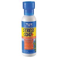 Aquarium Pharmaceuticals 85B Stress Coat Fish and Tap Water Conditioner, 4 oz. Bottle