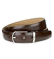 Leather Rectangular Buckle Belt