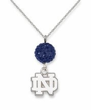 Notre Dame Fighting Irish Ovation Crystal Necklace