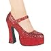 Dorothy Red Glitter Shoes