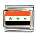Iraq Flag Italian Charm Bracelet Link