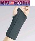 FLA ProLite 8 Wrist Splint: Left, Small