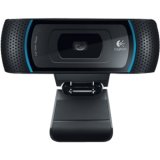 Logitech B910 HD Webcam - Web camera - color - audio - Hi-Speed USB