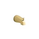 Kohler K-389-S-PB Devonshire 4-7/16-Inch Diverter Bath Spout, Vibrant Polished Brass