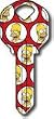 The Simpsons Homer Kwikset KW1 House Key