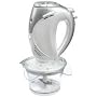 Kalorik CMM-18661 250-Watt 4-in-1 Combination Mixer, Gray and Silver