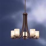 Hendrik Bronze 24 1/2 Wide 5-Light Chandelier