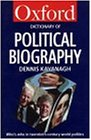 A Dictionary of Political Biography (Oxford Paperback Reference)