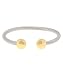 Magnetic Terminal Cable Cuff Sports Bracelet This Magnetic Bracelet of Braided Steel and Two Sphere Terminals Provides the Sports Look of Q-ray While Providing Magnetic Therapy Great Looking Sports Bracelet