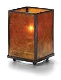 Hollowick Inc. Hollowick 5.125in Amber Mini Mica Panel Lamp