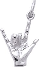 I Love You Charm by Rembrandt Charms