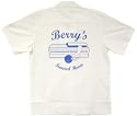 Berry's Funeral Home Bowling Shirt White Fifties Bowler - 2XL