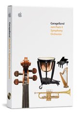 Software: Apple GarageBand Jam Pack 4. Symphony Orchestra  Mac 