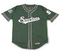 Buy Michigan State University Toddler Baseball Jersey by Star Struck