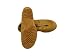 Star Line Baton Instep Twirling Shoe- Tan Image