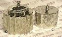 LIDDED SUGAR OR TEA CADDY