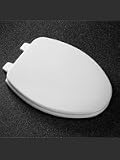 Church Wood Elongated Toilet Seat W/Cover White 585EC