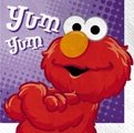 Elmo Beverage Napkins 16ct