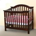 Nursery Smart Haley Petite Crib in Mocha
