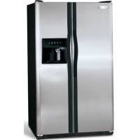 Frigidaire 22,6 cu ft Side by Side Refrigerator w/ 5 Button Clean Touch Dispenser - GLHS35EH B / W /