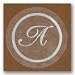 Silver Initial Seal - T