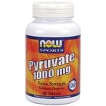 Pyruvate 1000 mg by NOW Foods – Sports And Specialty Formulas (90 Tablets)