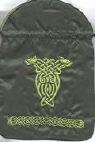 Produkt-Bild: Tarotbeutel "Celtic" Satin gr&uuml;n