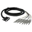 HOSA DIGITAL MULTI-TRACK SNAKES COMPATIBLE WITH TASCAM DA-88 AND FOSTEX RD-8; 8 STEREO 1/4" (Metal) TO 25-PIN, 3m (13.2 ft.)
