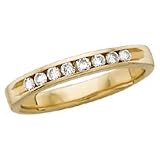 14kt. Gold, 1/4 ct. tw. Diamond Anniversary Ring