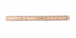 STAINLESS STEEL RULER 6 IN & MM WITH HOLE