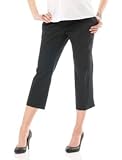 A Pea in the Pod: Secret Fit Belly(tm) Sateen Stretch Fabric Maternity Crop Pants