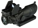 Trijicon ACOG 4x32 w/Yellow Illumination Red Dot Md: TA01NSN-DOC
