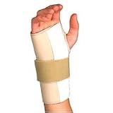 Scott Specialties ThermaDry Elastic Wrist Wrap for Arthritis, S A, Beige, Medium/Left