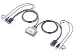 SANWA SUPPLY SW-KVM2AUU CPU自動切替器 (2:1)