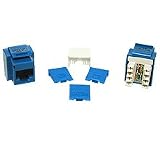 Cables To Go Premise Plus Keystone Jack Cat5e Blue ( 03796 )